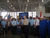 Students join Governor Scott at the podium for the press conference
